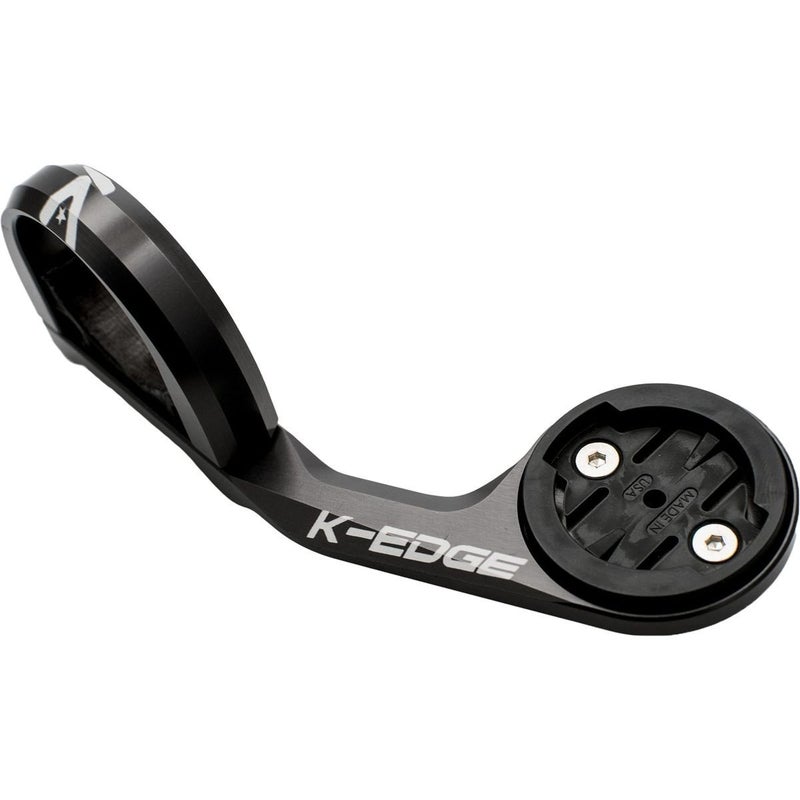 K-Edge | Sport Bicycle Computer Handlebar Mount | for Garmin GPS Devices | Black - Image 1